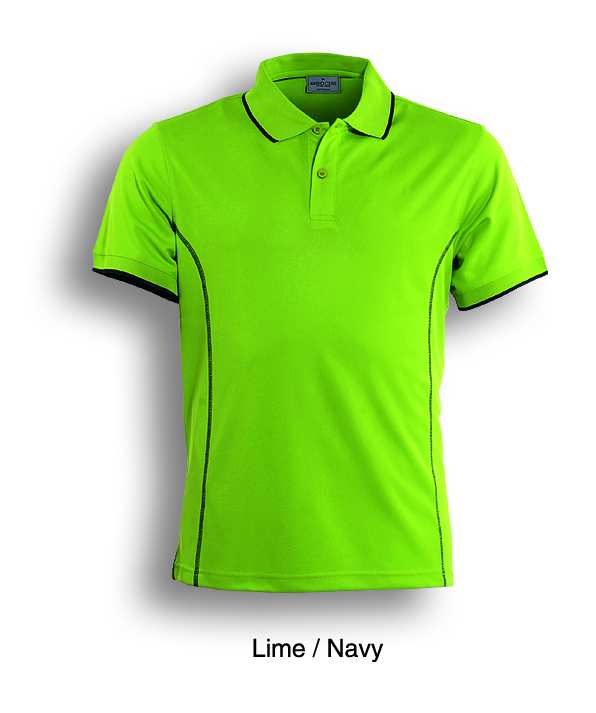 lime navy, Polo Shirt, UPF: excellent protection, 160gsm, 100% breezeway polyester fabric,  Breathable, Draws Sweat from Body, Quick Dry